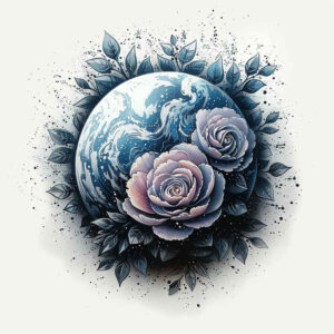 cosmos tattoo design ideas Surrealism shifting shapes cosmic balance resilience and power