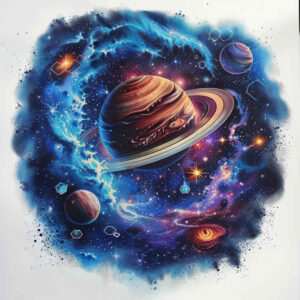 cosmos tattoo design ideas atmospheric cosmic cycles for lower leg