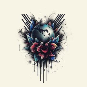 cosmos tattoo design ideas enigmatic aura cosmic harmony symbolising perseverance
