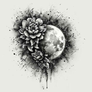 cosmos tattoo design ideas moody cosmic light for back shoulder