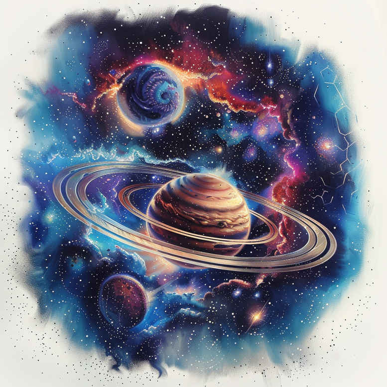 cosmos tattoo design ideas refined color palette cosmic motion for side