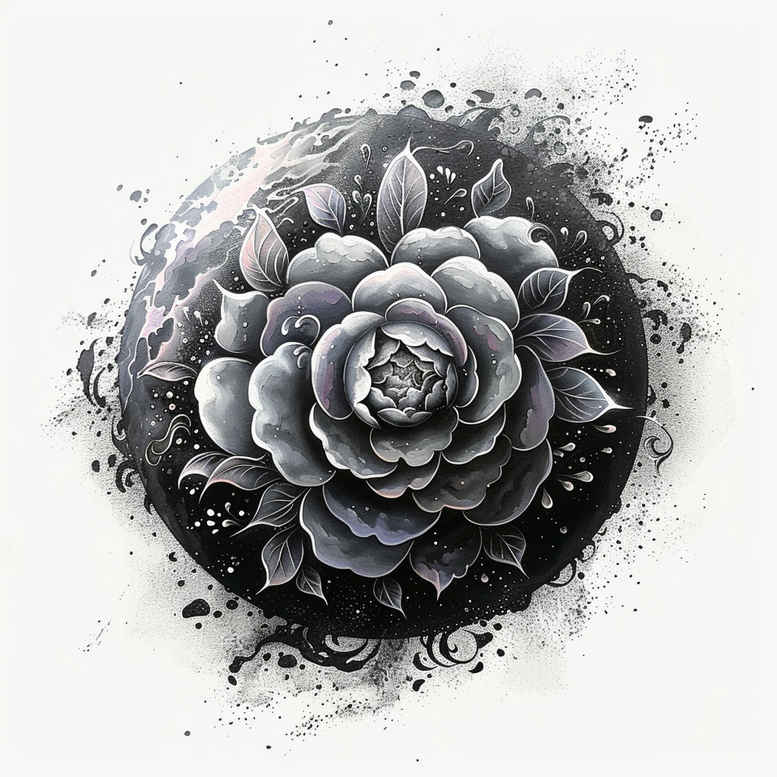 cosmos tattoo design ideas Surrealism whimsical cosmic motion represents perseverance