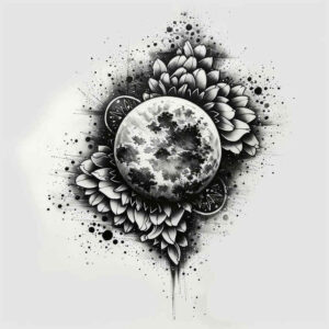 cosmos tattoo design ideas lifelike cosmic phenomena symbolising endurance