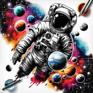 cosmos tattoo design ideas expressive lines cosmic radiation represents perseverance