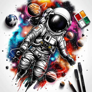 cosmos tattoo design ideas Realism realistic structure cosmic radiation shows resilience