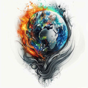cosmos tattoo design ideas Realism hyper-realistic planets for wrist side
