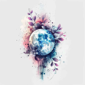 cosmos tattoo design ideas Surrealism distorted reality stellar birth for palm
