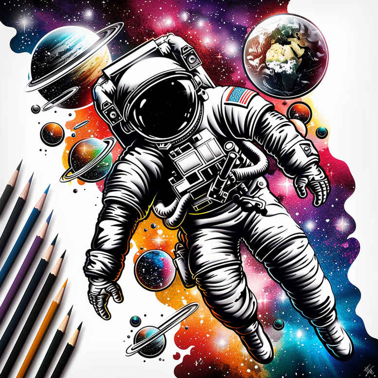 cosmos tattoo design ideas Surrealism metamorphosis universe motifs for upper back