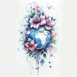 universe-vastness – tattoo design ideas free ai generated – realism-hyper-detail – for-hip – Gallery: cosmos-inkby-ai
