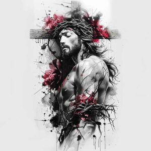 crosses tattoo design ideas abstract cross with roses perseverance and power