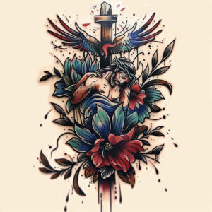 crosses tattoo design ideas high-resolution divine meaning strength