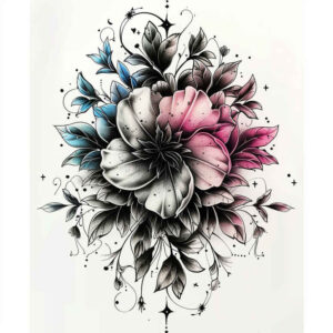 crosses tattoo design ideas Surrealism morphic transformation linework meaning determination
