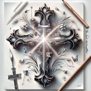 crosses tattoo design ideas atmospheric ornate represents perseverance