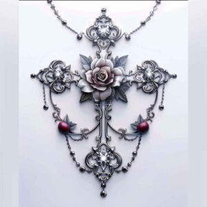 crosses tattoo design ideas Surrealism symbolic motifs shadow play for toe