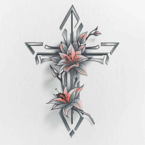 crosses tattoo design ideas Realim light and shadow play symbolic shadows for elbow