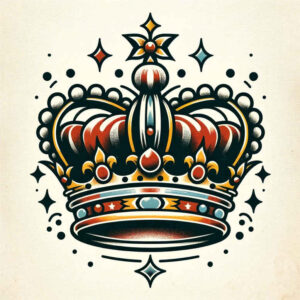 diamond-glow – tattoo design ideas free ai generated – realism-reflection-effect – for-neck – Gallery: crowns-and-diamonds-inkby-ai