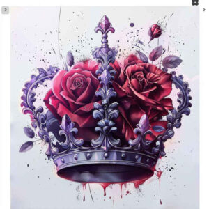 crowns-and-diamonds tattoo design ideas compact detailed facets for stomach