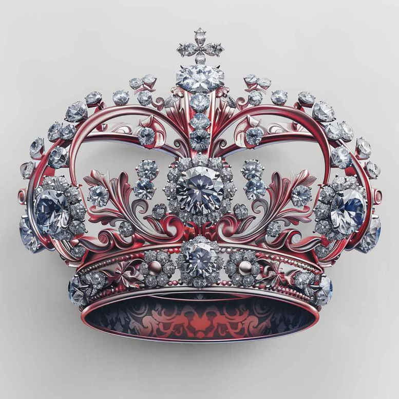 crowns-and-diamonds tattoo design ideas simple form geometric stands for determination