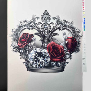 crowns-and-diamonds tattoo design ideas simple icon high contrast for wrist