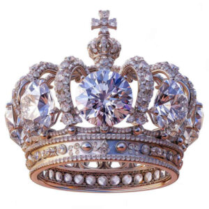 crowns-and-diamonds tattoo design ideas quiet intricate patterns stands for courage