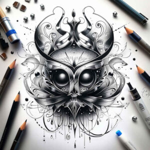 crowns-and-diamonds tattoo design ideas tiny motif majestic for triceps