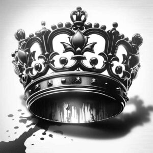 crowns-and-diamonds tattoo design ideas unadorned polished for foot