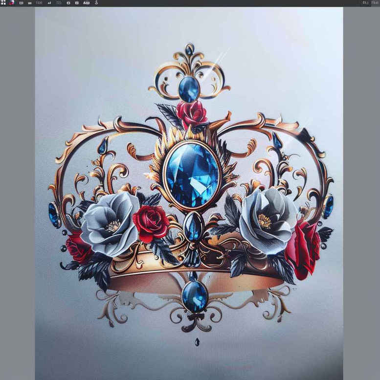 crowns-and-diamonds tattoo design ideas symbolic precious stone motifs shows perseverance