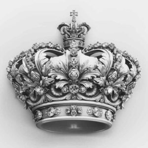 crowns-and-diamonds tattoo design ideas elegant royal emblem symbol of endurance