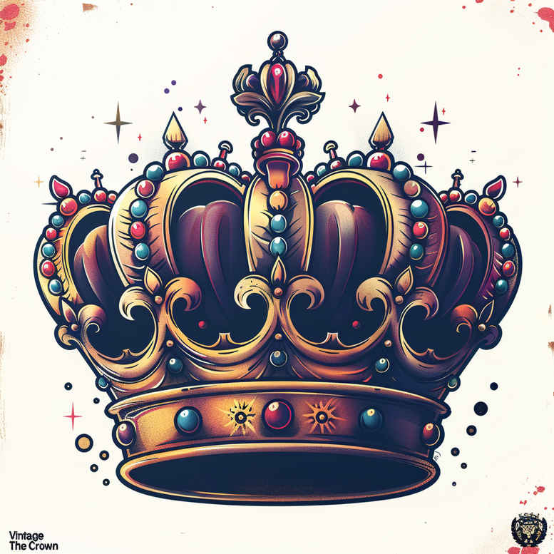 crowns-and-diamonds tattoo design ideas elemental royal insignia for wrist side