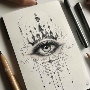 crowns-and-diamonds tattoo design ideas quiet royal insignia stands for perseverance