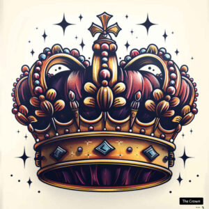 crowns-and-diamonds tattoo design ideas essential symbolic meaning resilience and power