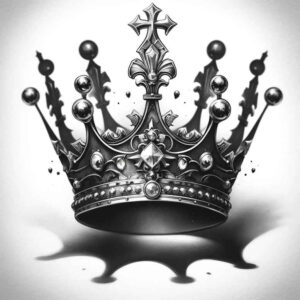 crowns-and-diamonds tattoo design ideas elemental symbolic meaning shows endurance