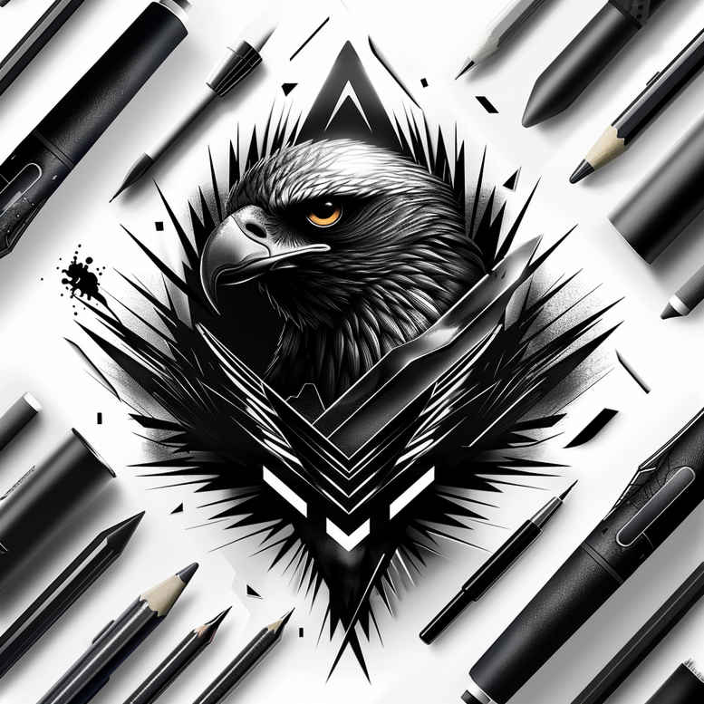 crow-guide-soft-transitions-for-neck – tattoo design ideas free ai generated – Gallery: crows-and-ravens-inkby-ai