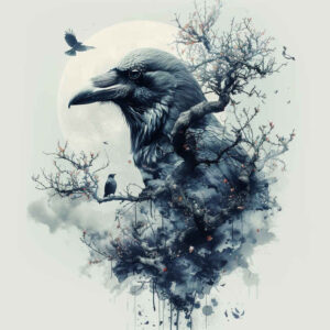 crow-feather-realistic-proportions-for-ribs – tattoo design ideas free ai generated – Gallery: crows-and-ravens-inkby-ai