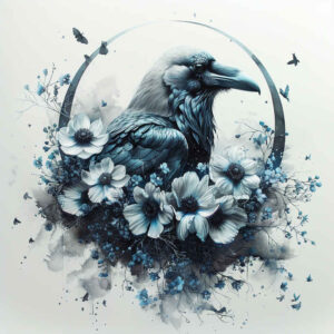 crows-and-ravens tattoo design ideas modern classic atmospheric embodying strength
