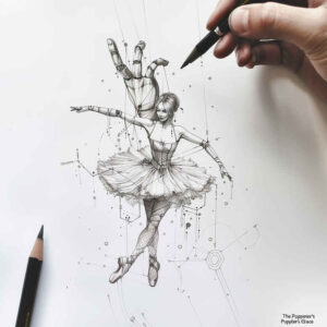 dance-energy – tattoo design ideas free ai generated – neotraditional-refined-lines – for-thigh – Gallery: dance-inkby-ai