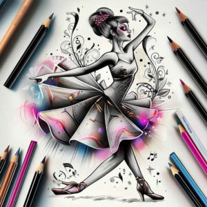 dance-freedom – tattoo design ideas free ai generated – realism-clean-lines – for-forearm – Gallery: dance-inkby-ai