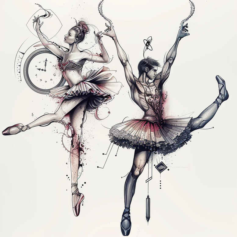 dance tattoo design ideas symbol mark body language courage and power