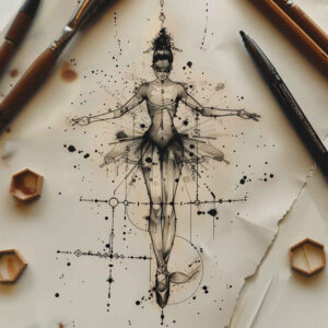dance tattoo design ideas slender expressive represents resilience