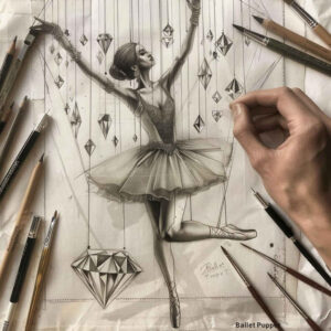 dance tattoo design ideas uncluttered graceful for ankle