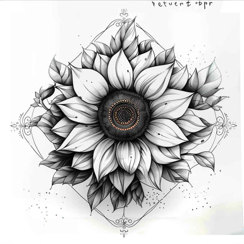 delicate-figure – tattoo design ideas free ai generated – elegant – for-outer-arm – Gallery: delicate-flowers-inkby-ai