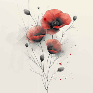 delicate-figure – tattoo design ideas free ai generated – essential – for-shoulder – Gallery: delicate-flowers-inkby-ai