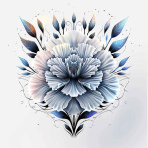 delicate-ornament – tattoo design ideas free ai generated – unadorned – for-hand – Gallery: delicate-flowers-inkby-ai