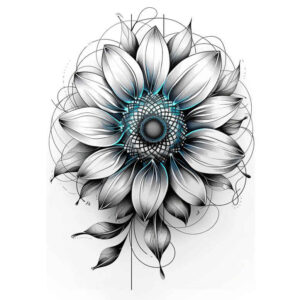 ethereal-form – tattoo design ideas free ai generated – minimalist-script – for-lower-arm – Gallery: delicate-flowers-inkby-ai
