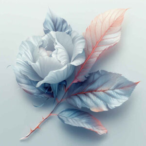 floral-form – tattoo design ideas free ai generated – crisp-outline – for-forearm – Gallery: delicate-flowers-inkby-ai
