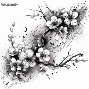 floral-softness – tattoo design ideas free ai generated – micro-design – for-toe – Gallery: delicate-flowers-inkby-ai
