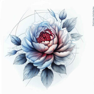 light-tattoo – tattoo design ideas free ai generated – no-excess – for-stomach – Gallery: delicate-flowers-inkby-ai