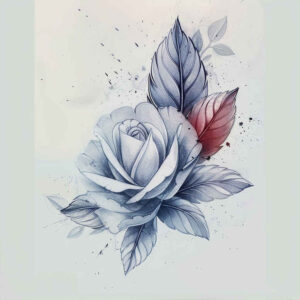 linear-form – tattoo design ideas free ai generated – minimal-texture – for-triceps – Gallery: delicate-flowers-inkby-ai