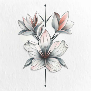 natural-aesthetics – tattoo design ideas free ai generated – no-background – for-fingers – Gallery: delicate-flowers-inkby-ai
