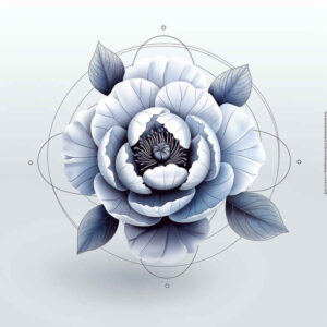 organic-shape – tattoo design ideas free ai generated – clean-lines – for-hand – Gallery: delicate-flowers-inkby-ai